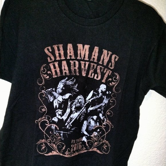 INSANELY RARE SHAMANS HARVEST CONCERT TOUR SHIRT - Picture 1 of 3